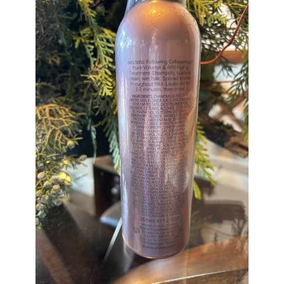 Collageresis  Volume & Anti-Aging Hair Conditioner by SKINN 12oz New Sealed Pump - Picture 4 of 8